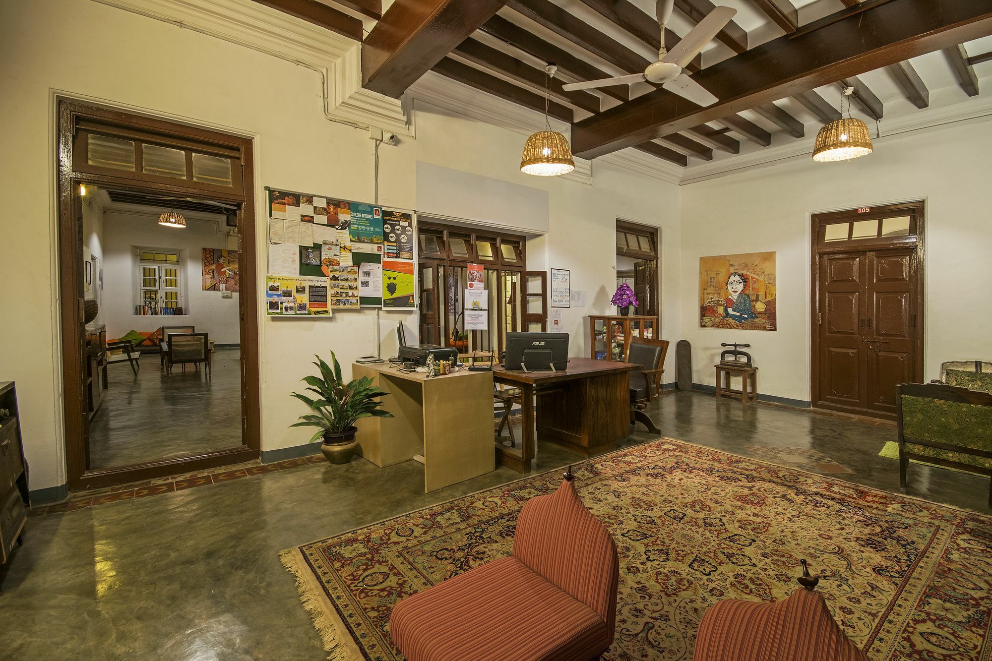 Albergue The Mansion 1907 Mysore Exterior foto